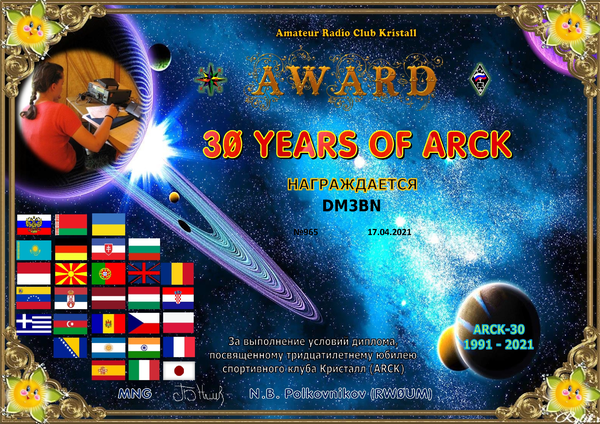 30 Years of ARCK