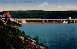 Talsperre Malter - Stausee