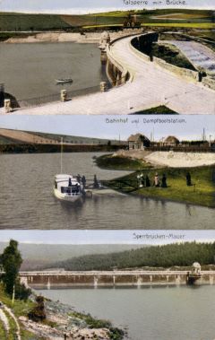 Talsperre Malter - Stausee