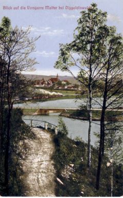 Talsperre Malter - Stausee